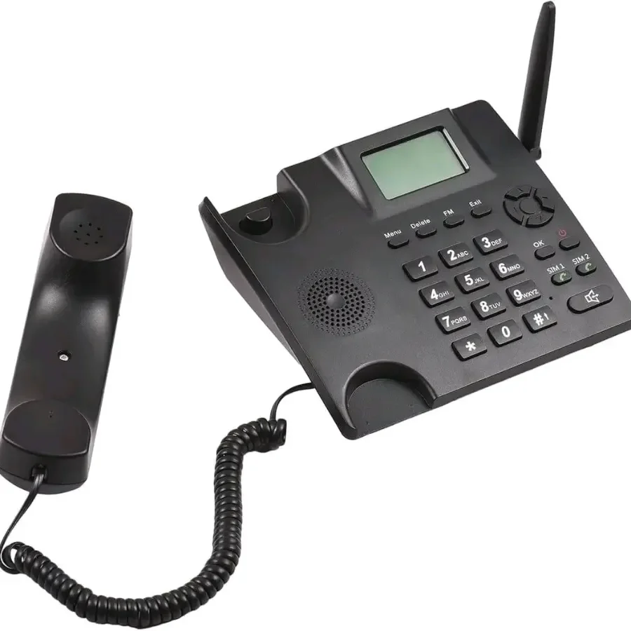 Téléphone de bureau double SIM