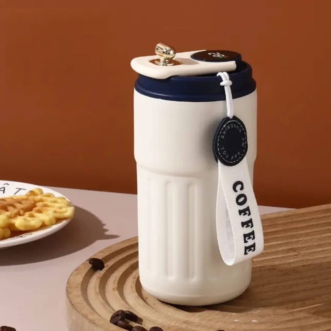 Mug de voyage avec dragonne café tasse