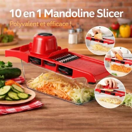 Mandoline multifonction 10 en 1